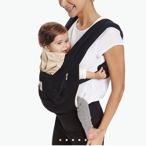 Ergo original baby carrier black/camel
